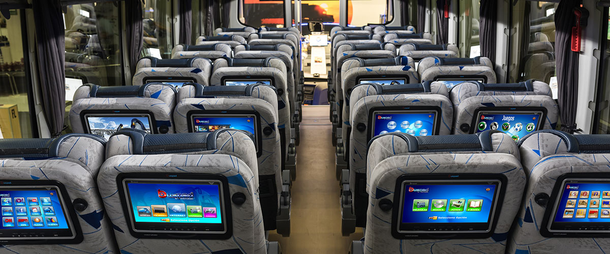 Solution of onboard tablet computer for Volvo Bus